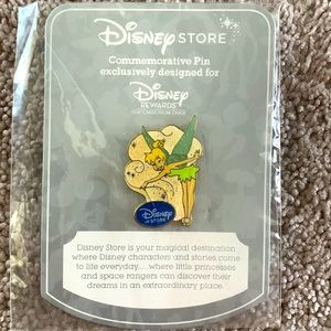 Disney Store commemorative pin exclusively for Disney Rewards Tinkerbell pin
